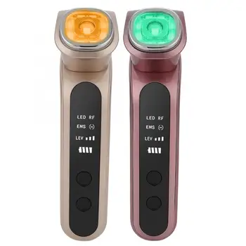 

LED RF Facial Skin Rejuvenation Remover Wrinkle EMS Microcurrent Light Vibration Face Lift Skin Tools Home Beauty Device Machine