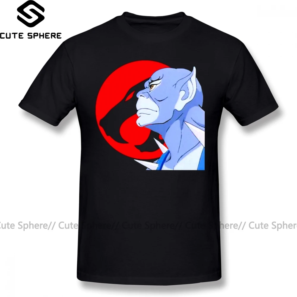 Thundercats футболка Panthro футболка пляжная большая футболка 100 хлопок забавная Мужская футболка с коротким рукавом и принтом