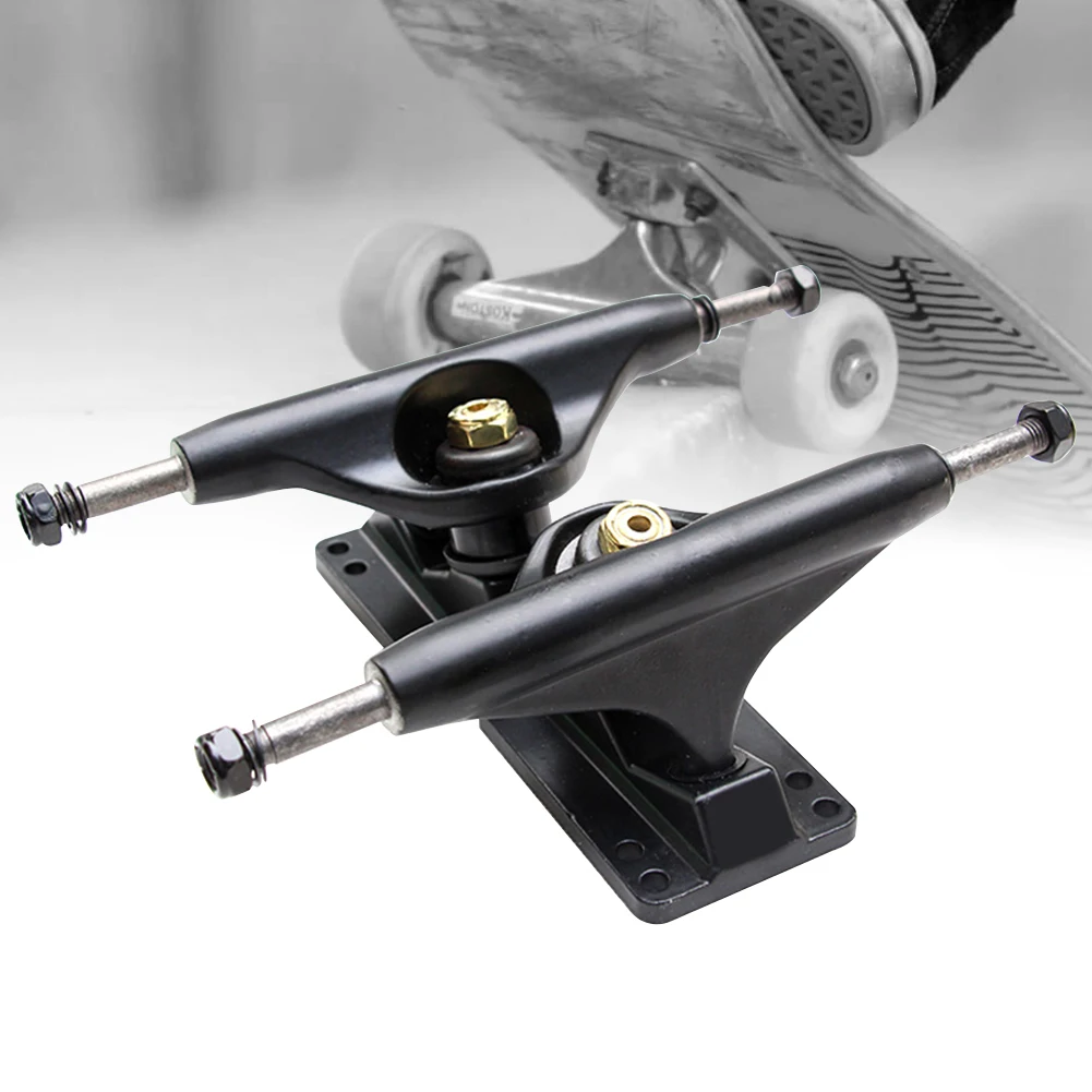 

5 Inches Gasket Shockproof Longboard Aluminum Alloy Sports Reduce Drag Double Rocker Independent Bridge Outdoor Skateboard Truck