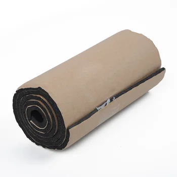 

1pc black Car Door Protector Strips Rubber Foam 100*20cm 6mm Car Garage Wall Guard Bumper Safety Parking Cover protection