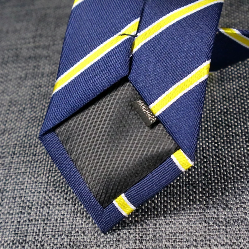 YISHLINE 8 см новые мужские галстуки Классический галстук синий для мужчин в полоску Цветочный Бизнес Жених Галстук Свадебные аксессуары Прямая