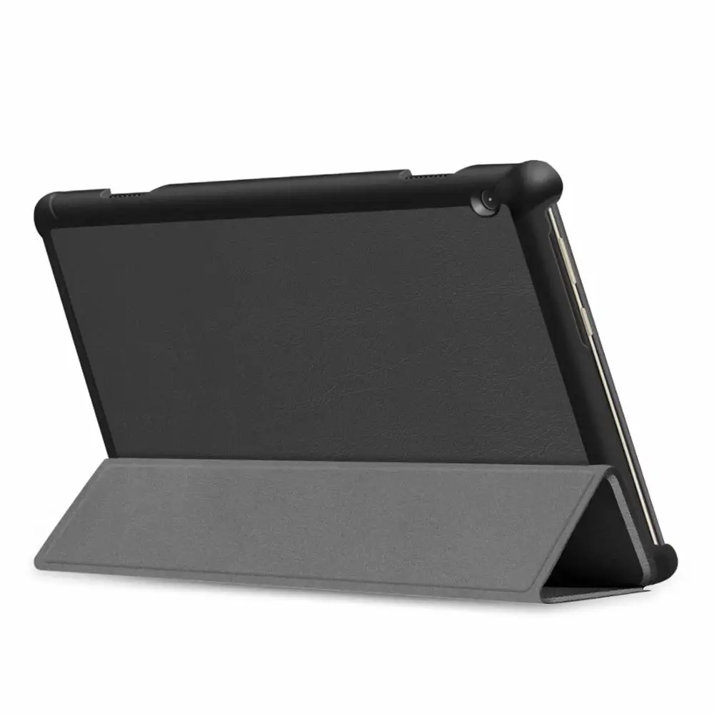 Новое поступление, тонкий жесткий чехол для lenovo Tab M10 TB-X605F, чехол для планшета, 3 сложения, Магнитный чехол-подставка для M10 X605, 10,1 дюйма