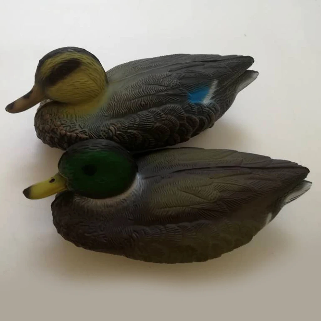 3D Lifelike Floating Hunting Shooting Drake Duck Decoy Decoying for Decorative Ornament Hunting Decoy