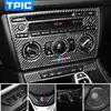 TPIC Carbon Fiber Interior Trim  For BMW X1 E84 M Performance Sticker Center Console CD Panel Decals Stickers Car Accessories 1