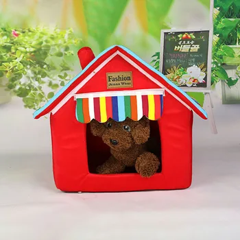 

Pet House Doghouse Cat's nest You can take it apart and clean it Pet Shack Nice Little Nest Soft and comfortable PET supplies
