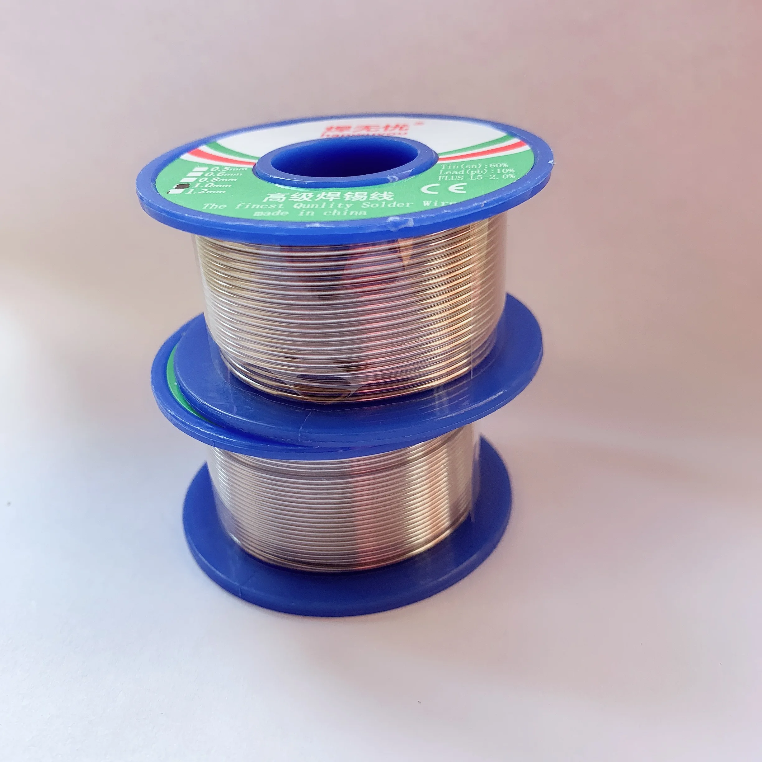 

NEW 50g High quality solder wire 0.5/0.6/0.8/1.0/1.2mm 2.0% Tin Lead Tin Wire Melt Rosin Core Solder Soldering Wire