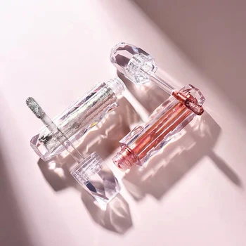 

1/2/5pcs 2ml Clear Empty Lip Gloss Wand Tube DIY Diamond Lip Gloss Bottle Cosmetic Lipgloss Container Transparent Packaging