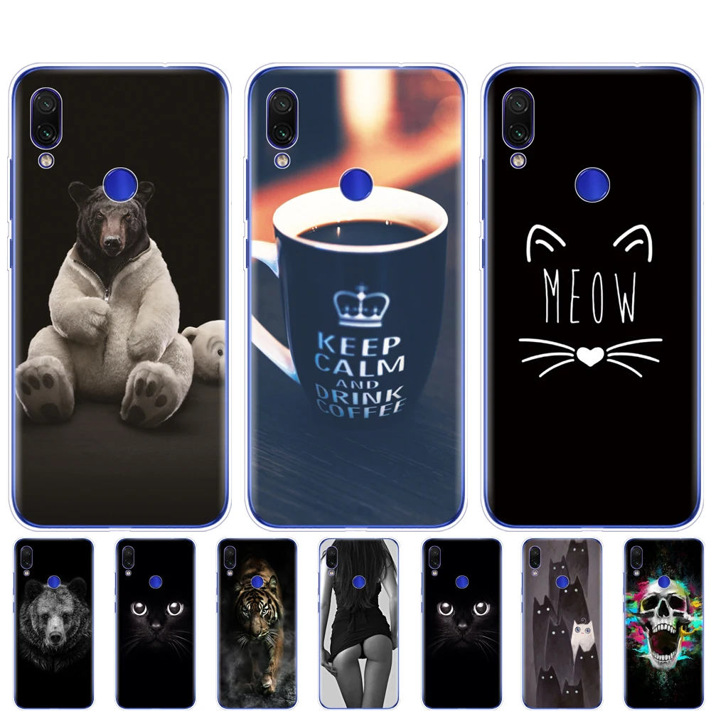 Чехол для Xiaomi Mi Play силиконовый мягкий чехол из ТПУ MiPlay задней панели телефона