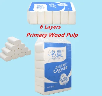 

In Stock 4 Layers No Fluorescen Toilet Roll Paper Wood Pulp Primary Toilet Paper Tissue Roll Home Bath Toilet Roll Paper