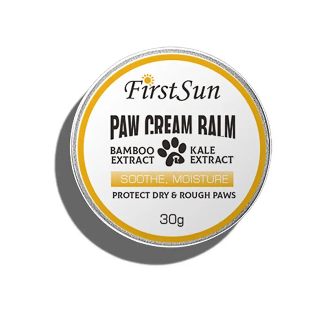 

Dog Paw Wax - Organic Dog Paw Butter Moisturizer Soothes Your Dogs Rough Pet Paw Protection Against Heat Pet Care Balm 30g