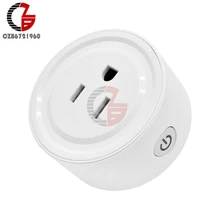 США умная вилка Беспроводная розетка Wi-Fi пульт дистанционного управления розетка с Alexa Echo Google Home IFTTT Интеллектуальный таймер Голосовое управление