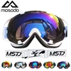 Mosodo OTG Ski Goggles Snow Glasses Anti-fog UV400 Protection Men Women Snowboard Eyewear Double Lens Snowmobile Skiing Goggles 1