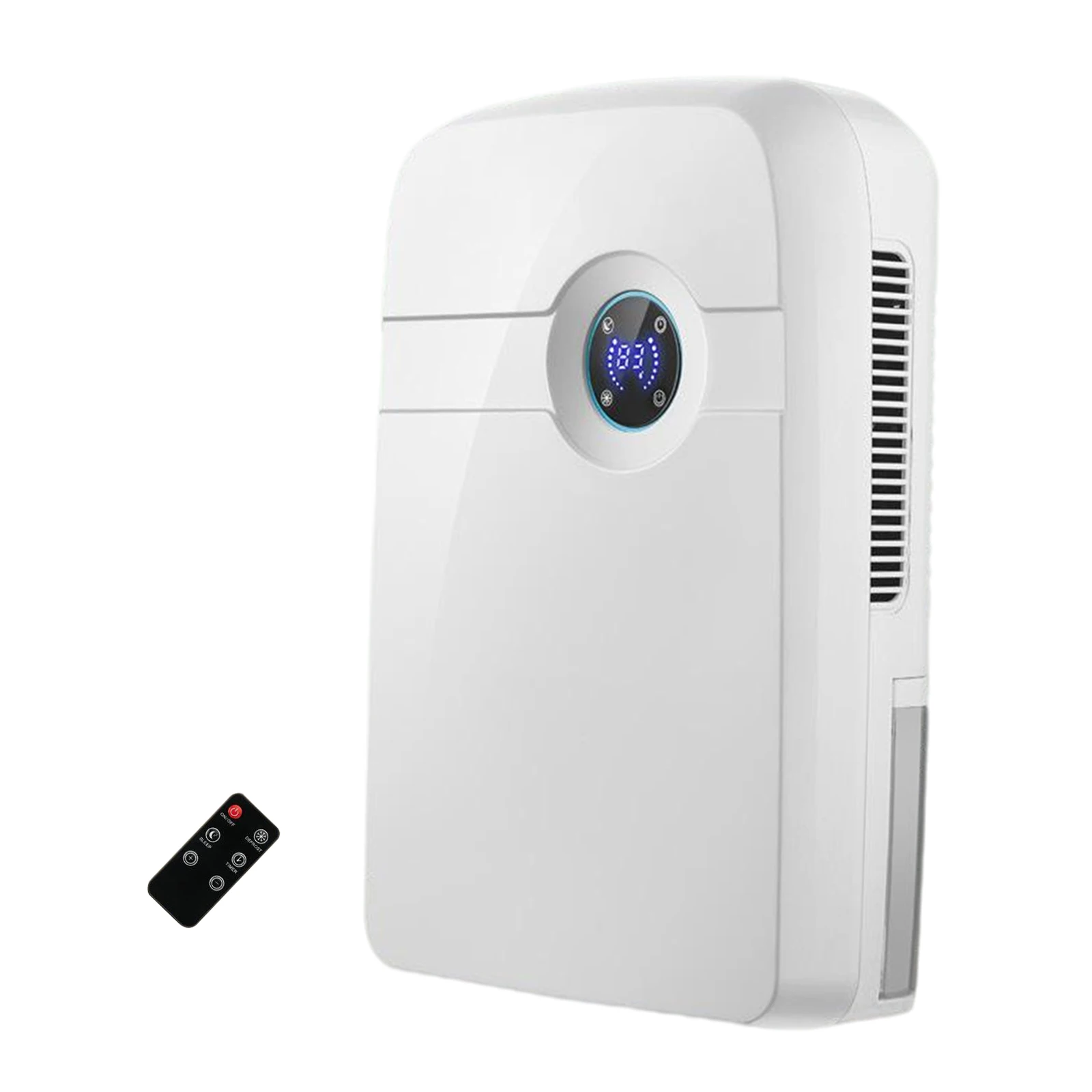 Electric Dehumidifier, Portable Dehumidifier with 2.5L Water Tank, Electric Mini Dehumidifier for Bathroom, Quiet Dehumidifier