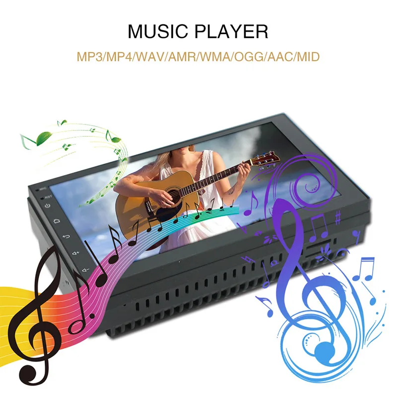 

7 Inch Screen Car GPS Navigation WiFi Stereo MP5 Player FM Radio Universal High Definiton PUO88
