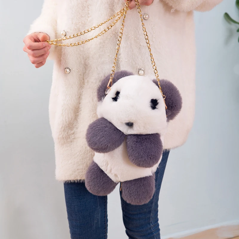 30 см панда плюшевый мешок мягкие игрушки животных для детей - Цена: 