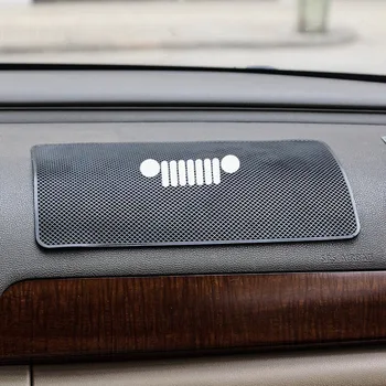 

Car Anti Slip Mat for Jeep TrailHawk Compass Renegade Silicone Interior Dashboard Non Slip Mats Auto Accessories