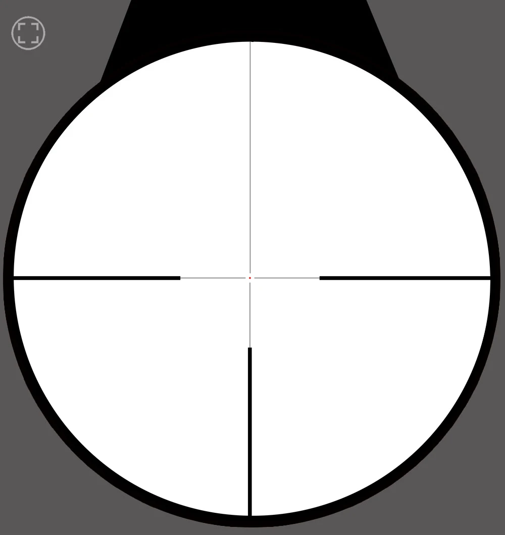 Ohhunt Guardian Compacto Caça Riflescope Centro Ponto Iluminado Vidro Gravado Reticle 30mm Tubo Tático Óptica 1.5-5x24 ir 15 ???