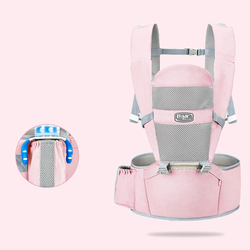 MMloveBB Эргономичные рюкзаки-Кенгуру дышащий Фронтальная для переноски детей, слинги Обёрточная бумага-кенгуру для малышей - Цвет: C2
