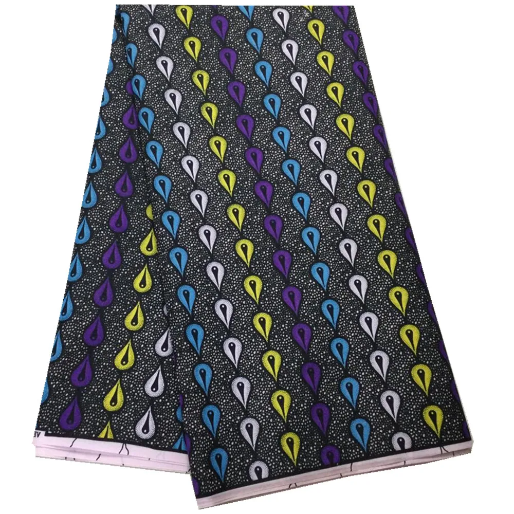 

Familiar African Top Fashion Ankara Luxurious Design Printing Wax polyester Nigeria Lace Fabric Best Embroider Lace PL6258