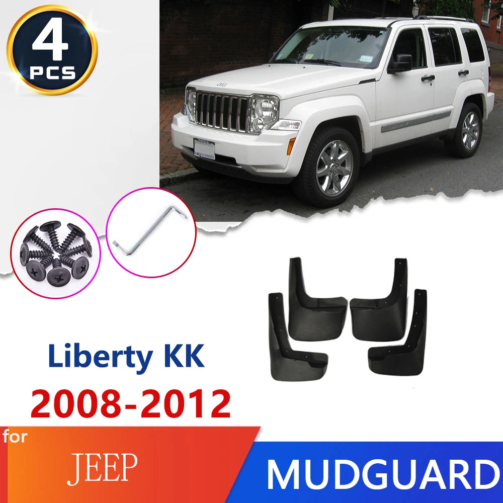 Guardabarros de neumáticos de coche para Jeep Liberty KK 2008 ~ 2012 Perodua, guardabarros de accesorios para salpicaduras 2009 2010|Pegatinas para - AliExpress