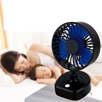 

Creative 360 Degree Rotating Fan Usb Charging Portable Office Desktop Clip Fan Creative Gift