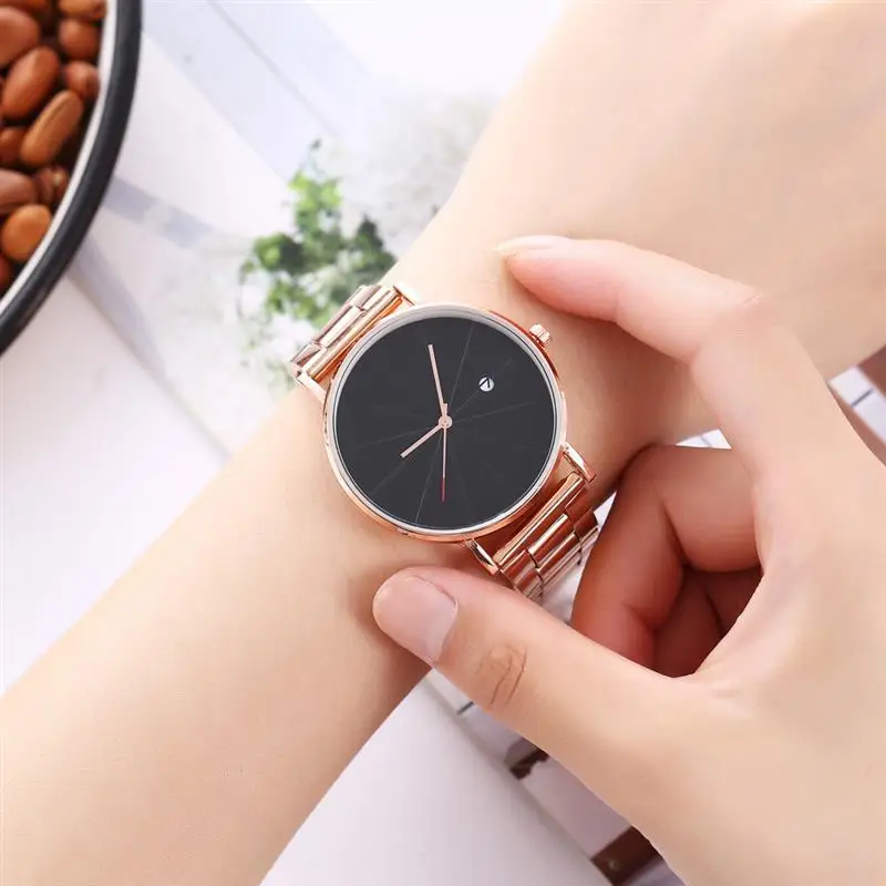 

Fashion Women Minimalism Date Watches Luxury Stainless Steel Simple Quartz Wristwatch Ladies Casual Business Watch Reloj Mujer