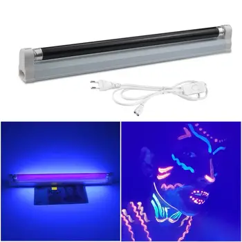 

6W 8W Blacklight Blue BLB Ultraviolet Lamp UVC Light T8 Tube Lamp Black Light UVA Fluorescent Money Detection Lighting