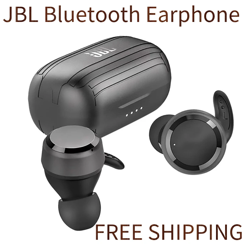 Мини наушники JBL T280 TWS беспроводные Bluetooth спортивные бас Jbl Tws водонепроницаемые