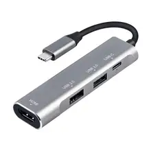USB C концентратор для samsung Dex type-C к HDMI PD USB 3,0 2,0 4K 30 HZ/2 K 60HZ док-станция для macbookpro Переключатель концентратор Thunderbolt3