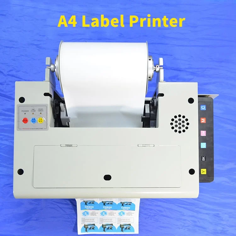 Цветной принтер этикеток в рулоне для a4 ПВХ Виниловый Клей лазерный принтер с дешевой ценой принтер для этикеток струйный