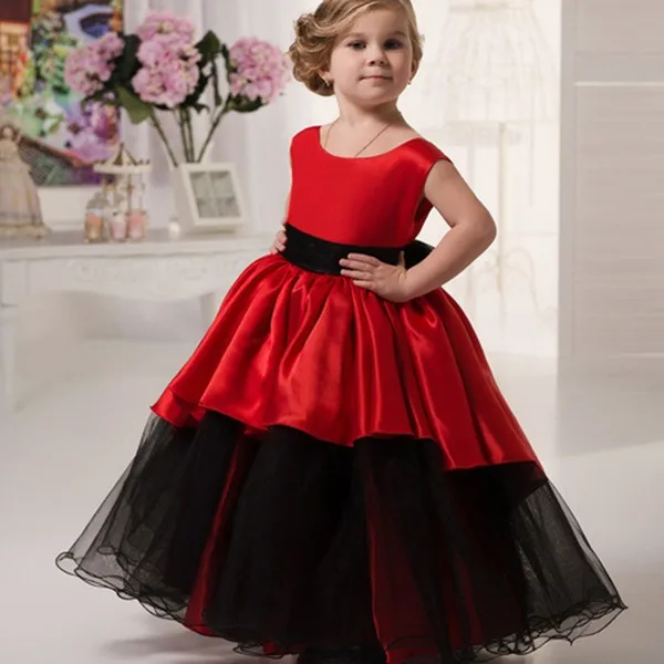 gothic flower girl dresses