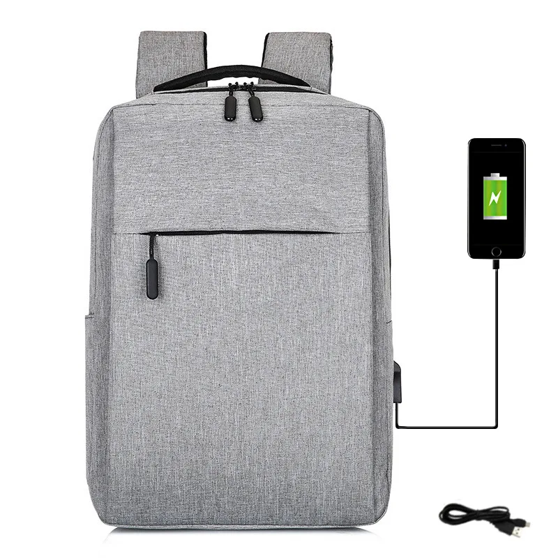 

USB Charging Backpack MEN'S Backpack Large Capacity Travel Bag Computer Casual Women's Fashion Schoolbag