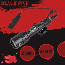 Элемент M600U Scout свет СВЕТОДИОДНЫЕ 500 Люмен СИД CREE XP-G R5 Пистолет Фонарик Полная Версия Охота Пистолет Водонепроницаемый Факел БЫВШИХ 356