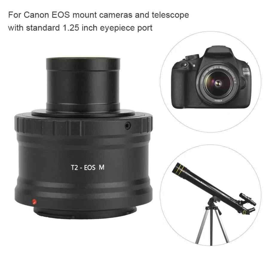 Сплав T2-EOS м 1,25 дюйма телескоп для Canon EOS Крепление камеры Адаптер кольцо Горячая