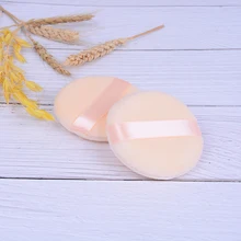 2 шт Мягкий лицевой спонж пудра слоеные подушечки ленты стиль лицо основа Макияж Косметический инструмент