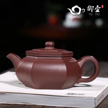 

of yixing all pure hand are recommended by Fang Qi teapot undressed ore home old six penghu-glance DaBin purple clay