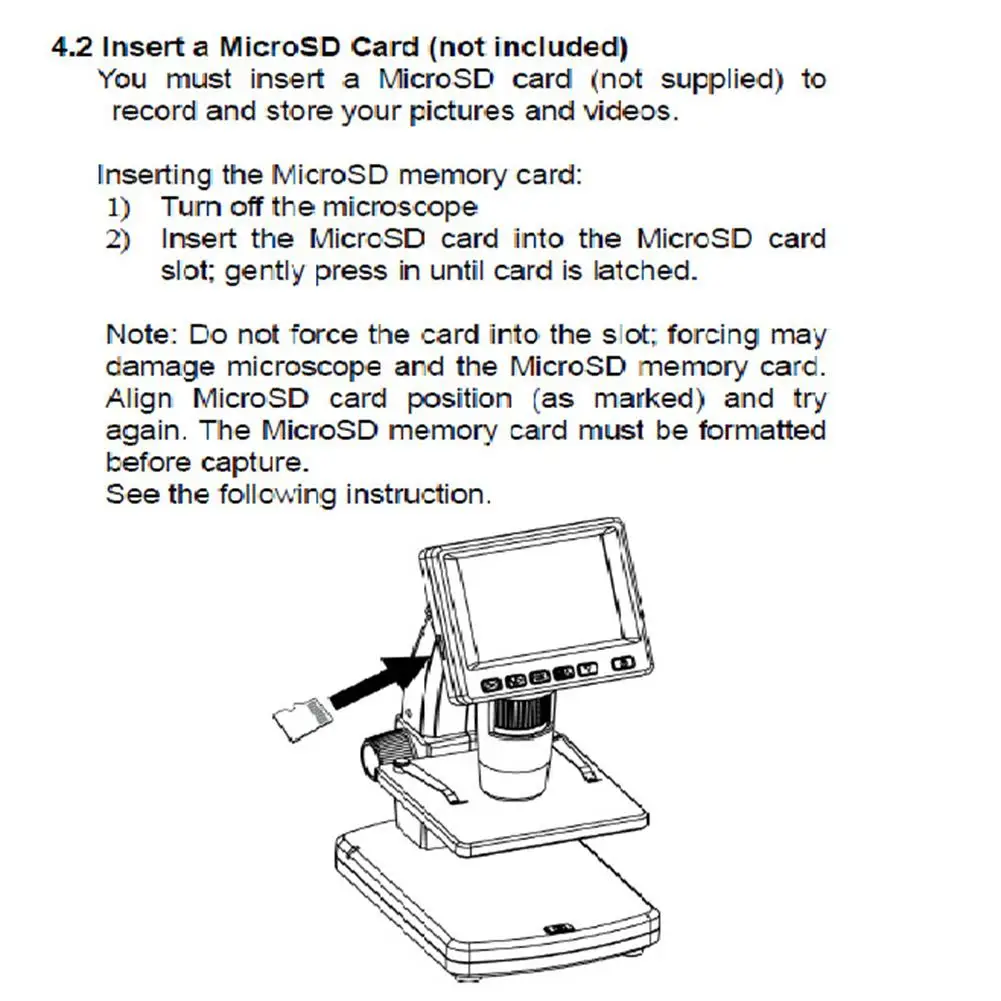 UM038 5MP HD 3,5-Inch lcd USB подключение многофункциональный настольный цифровой микроскоп видеокамера регистратор для насекомых Observatio