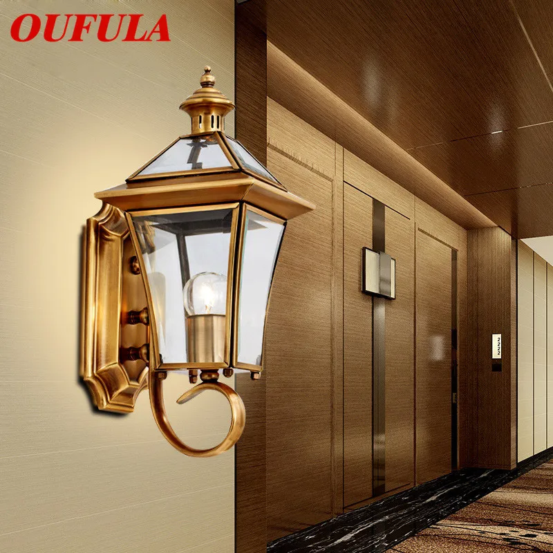 

AOSONG Outdoor Wall Lamps Fixture LED Sconce Lights Waterproof Contemporary Creative Decorative For Foyer Balcony Courtyard