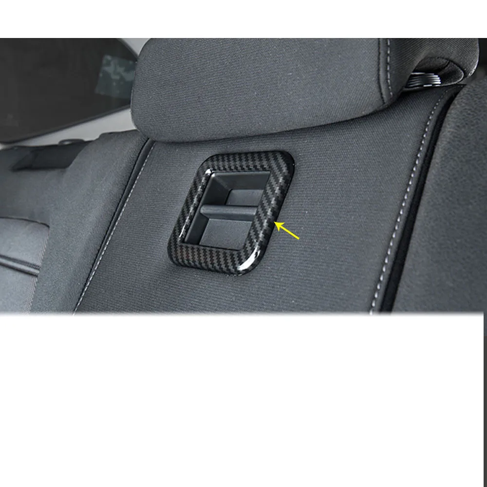 Us 10 54 13 Off Car Garnish Cover Trim Abs Silver Carbon Fibre Rear Seat Adjustment Adjust Upside Lamp Frame For Honda Crv Cr V 2017 2018 2019 In