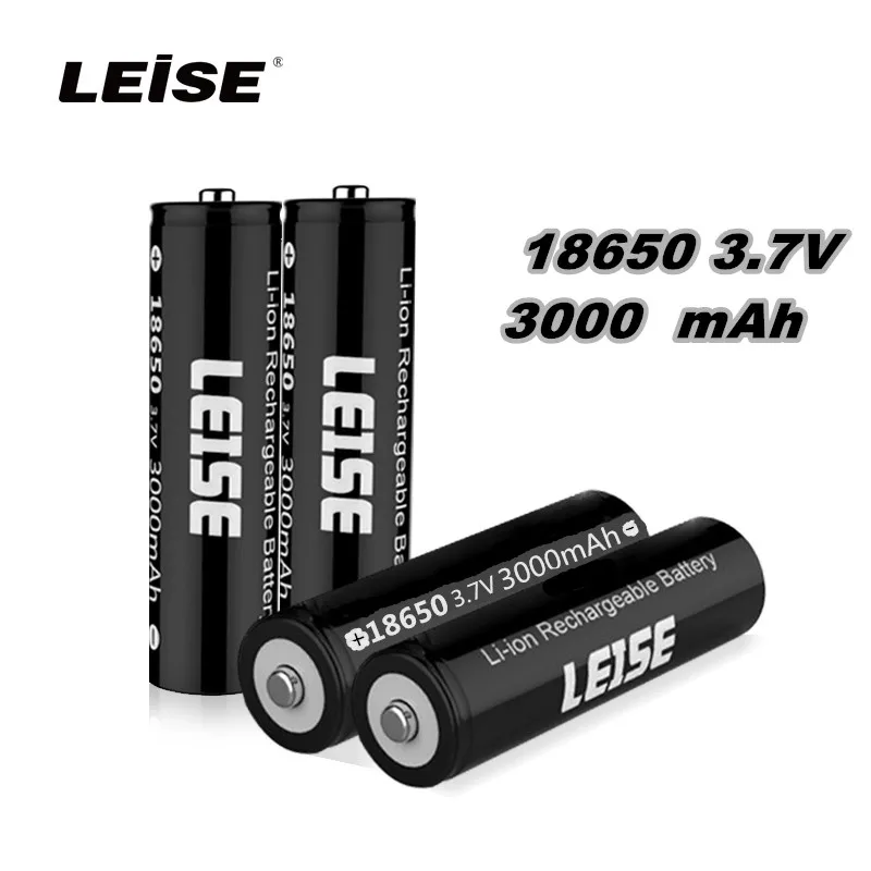 Leise Оригинальная 18650 батарея 3000 mah 3 7 V литий ионная аккумуляторная литиевая
