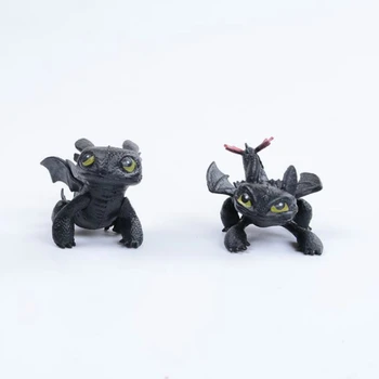 

1 Pcs Cute How To Train Toy Action Figures Toy Night Fury Toothless PVC Dragon Children Kids Toys Gifts