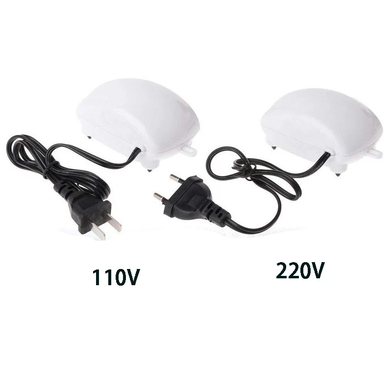 Small ultra-low noise oxygen pump aquatic accessories fishtank air compressor oxygen pump aquarium fish tank pump110-220V