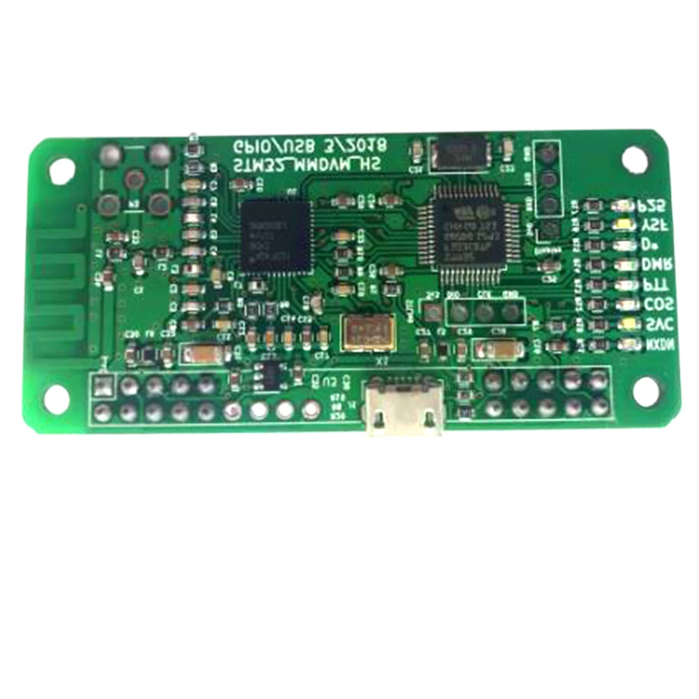 УВЧ Профессиональный Металлический MMDVM точка доступа с антенной B VHF Прочный Электрический индикатор Плата расширения P25 DMR YSF для Raspberry Pi