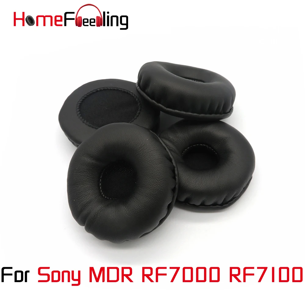 

Homefeeling Ear Pads For Sony MDR RF7000 RF7100 Earpads Round Universal Leahter Repalcement Parts Ear Cushions