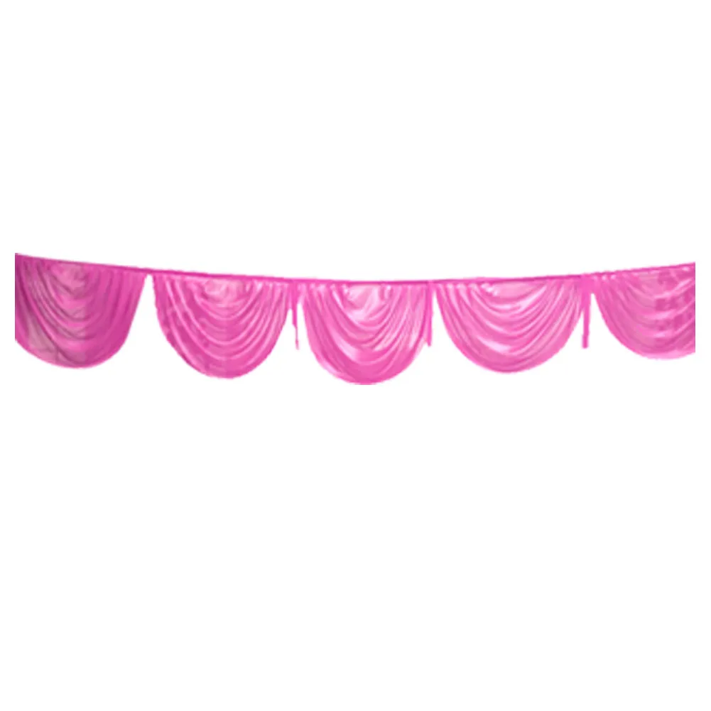 Textiles Party Smooth Panel Celebration Backdrop Curtain DIY Hanging Event Drape Stage Ice Silk Photography Wedding Decor