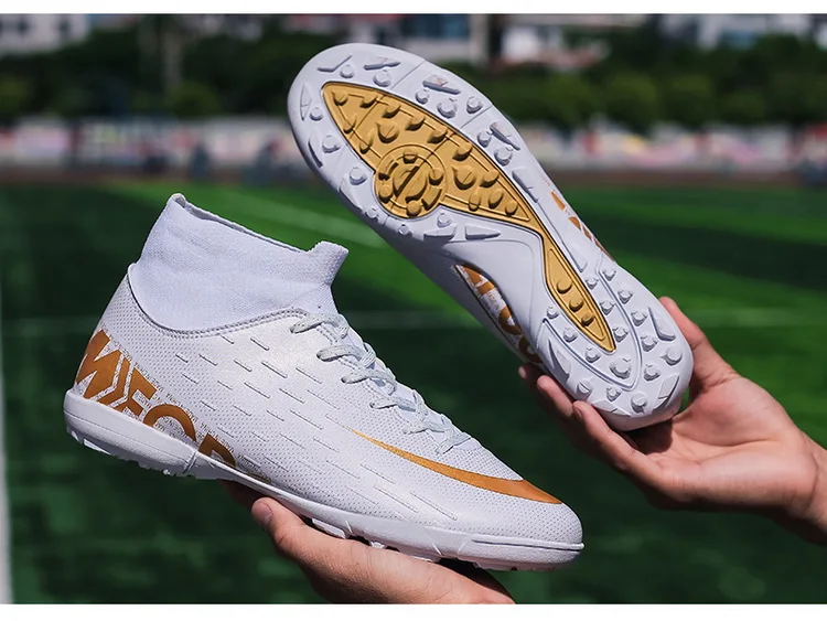 Новая мода Superfly 7 Elite SE FG Мужская футбольная обувь CR7 футбольные бутсы Neymar Молодежные футбольные бутсы носок 13 Elite FG