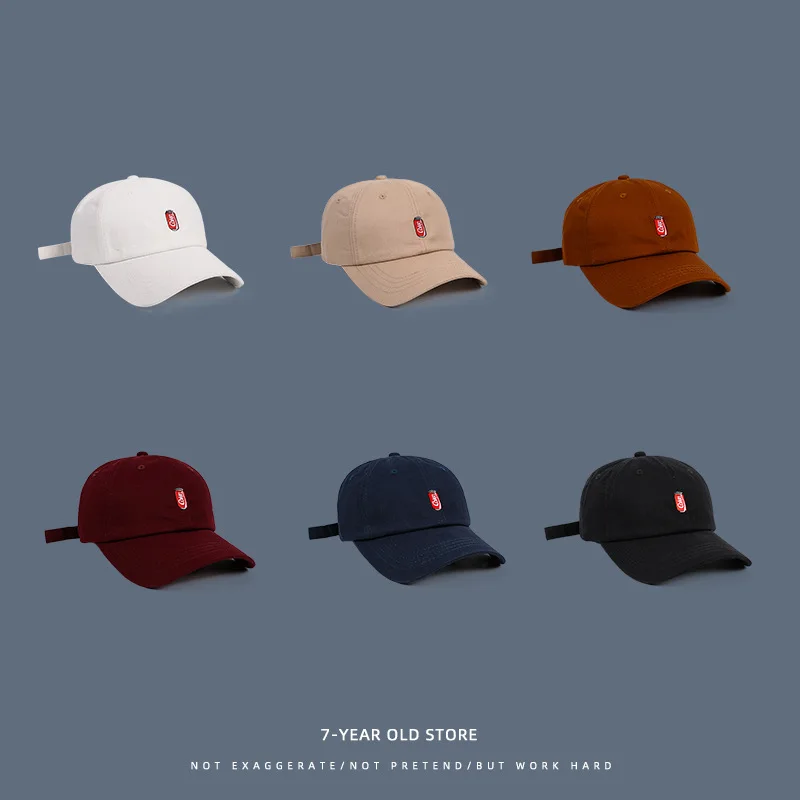 

2020 Creative Coke Embroidered Baseball Cap For Women Man Summer Snapback Cap Dad Hat Hip Hop Cap
