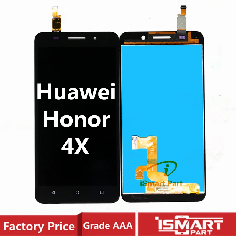 Для HUAWEI Honor 4X ЖК дисплей сенсорный экран в сборе с рамкой для замены Che2 L11 CHE2