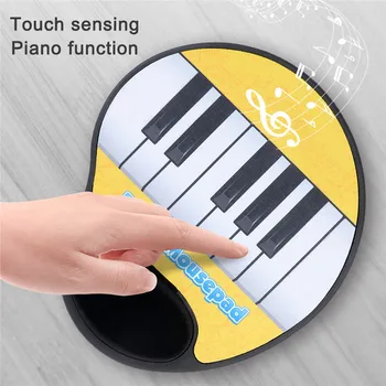 

Wristband Piano Key Pattern Mouse Mat Ergonomic Mouse Pad for Computer Desktop Gaming Accessories