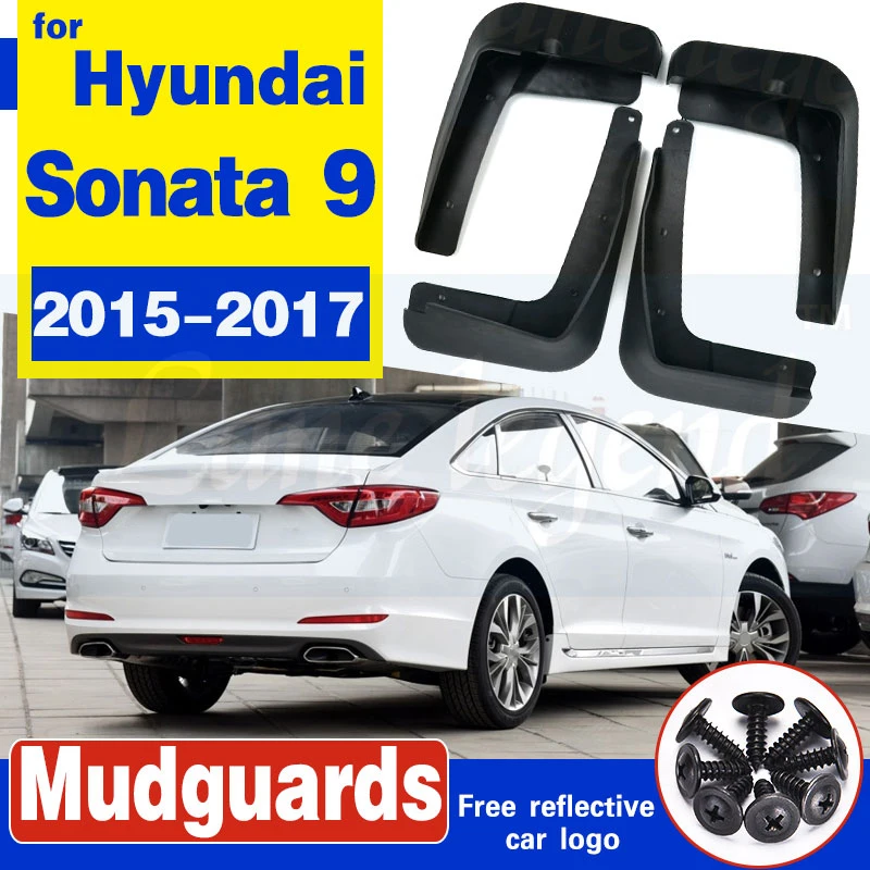 OE стильные Литые Автомобильные Брызговики для Hyundai Sonata 2015 2017 автомобиля Стайлинг
